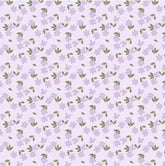Daisy&Lilly-Scattered Flowers,Light Purple (Sold By 1/2 Meter)